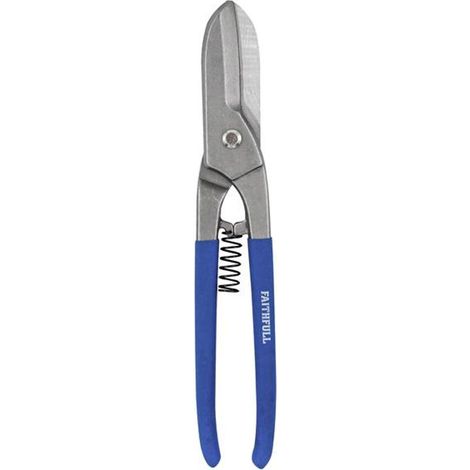 Faithfull 300mm Straight Tinsnip - 55 Carbon Steel
