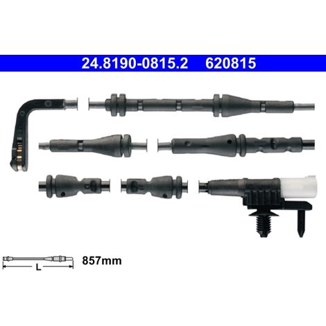 Contact d'avertissement, usure des plaquettes de frein ATE 24.8190-0815.2