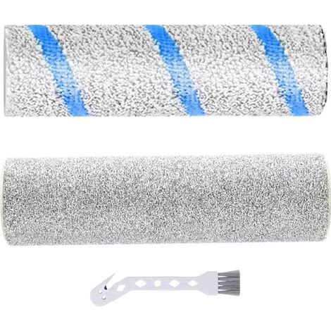 2 pièces Chiffon à Rouleaux pour Ecovacs Deebot x8. X9 Pro Omni. T80 Omni.X11 Omni Cyclone Robot d'aspiration Pièces Détachées. X9.X8.T80.X11 Chiffon à Rouleaux Accessoires (1/5)