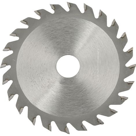 Disque de coupe circulaire en carbure cémenté 85 mm x 15 mm, 24 dents, pour le travail du bois. (1/5)
