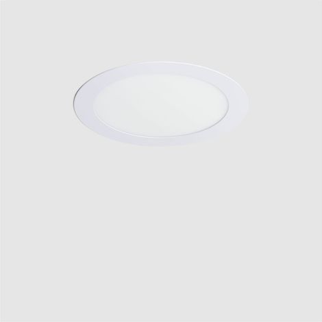LEDKIA – Dalle LED 15W ronde extra-plate – 1200 lumens – Diffuseur opale – Économie d'énergie jusqu'à 80% – Pour éclairage général (1/5)