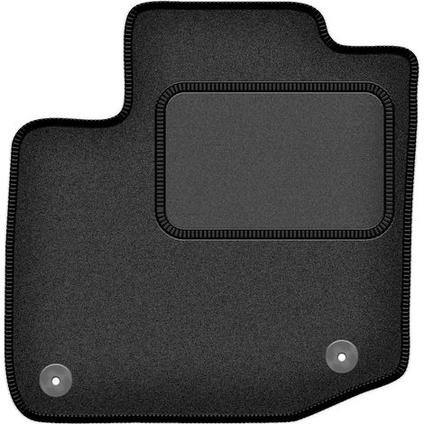 Tappetino in velluto per guidatore per: Honda Civic IX station wagon (35 cm) (2011-2016) grafite