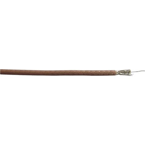 Câble coaxial Bedea 10902011 Ø extérieur: 1.8 mm RG178 marron 100 m C893452