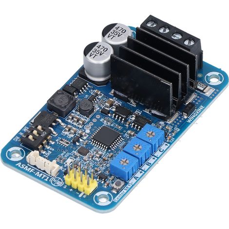 Servo-Controller-Modul mit magnetischer Codierung, Einkanal-DIY-Controller-Modul, hohes Drehmoment 500 Nm, 7–24 V, 10 A, ASMF-MT1 (1/5)