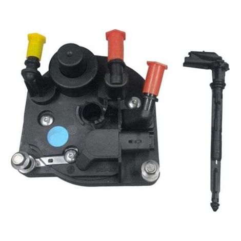 Tête De Couvercle Filtre À Carburant Avec Tube Central Pour Citroën Peugeot 207 3008 5008 C3 C4 C5