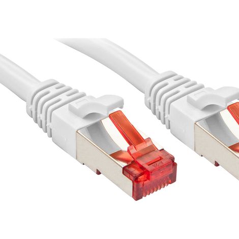 Lindy RJ-45 Cat.6 S/FTP 1m cavo di rete Bianco Cat6 S/FTP (S-STP)
