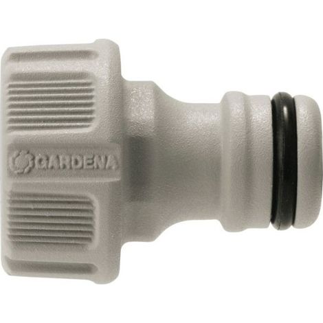 Adaptateur Mâle Pour Robinet 16,7 Mm Avec Filetage Femelle 21 Mm 1/2'' (BLISTER) Gardena (1/2)