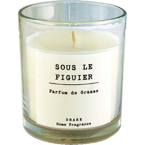 Bougie cire végétale d'intérieure - Sous le figuier 35h (1/2)