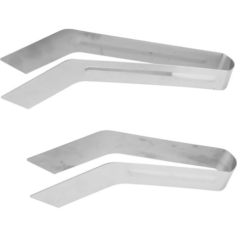 Pince de transplantation de plantes de jardinage en acier inoxydable, 2 pièces, pince pour enlever les plantes, pour réduire les dommages aux racines (1/5)