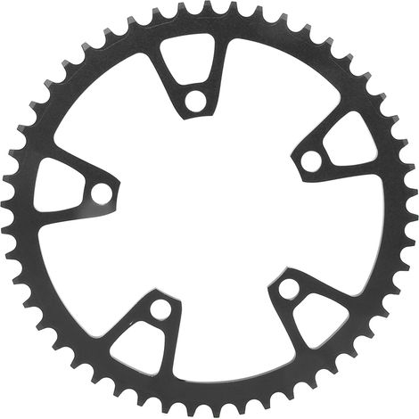 Plateau de disque mono-disque en alliage d'aluminium noir 110BCD, accessoire pour vélo de montagne, 50 dents (1/5)