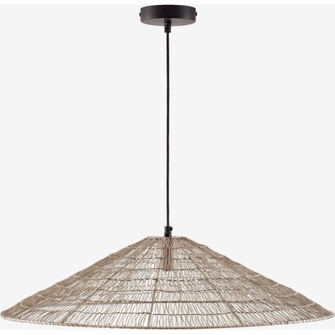 SKLUM Hängende Deckenlampe Ø65 cm aus Eisen Benilde Creme-Beige