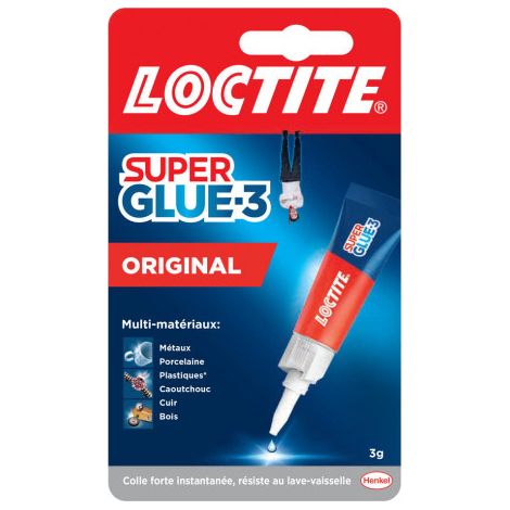 Loctite Attak Super Glue 3 colla trasparente tubo 3 g (1/3)