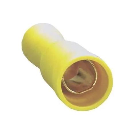Sinuslive 4016631005907 Terminales redondos dorados amarillos 10 pcs