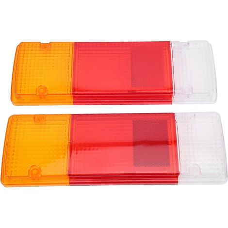 Caches de feux arrière (paire) de remplacement pour Toyota Hilux (02/2005–2011) et Toyota Land Cruiser 70, 75, 78 et 79
