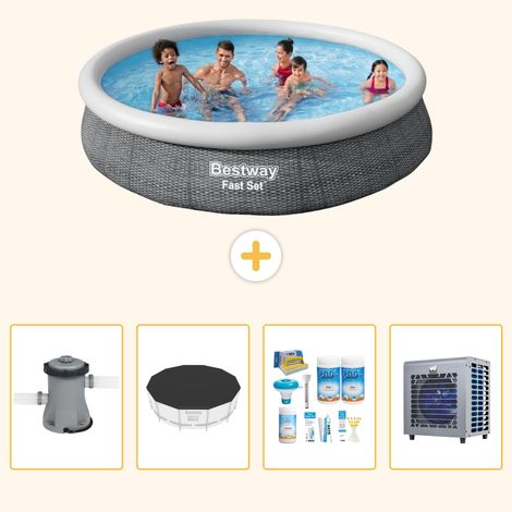 Bestway Bestway Fast Set Ronde - 366x76 cm - 5-pièces S264 (1/5)