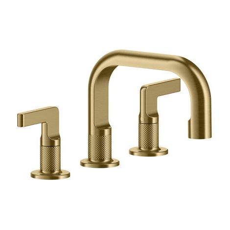 Gessi Inciso- Mezclador de lavabo de 3 agujeros con caño H=59 mm