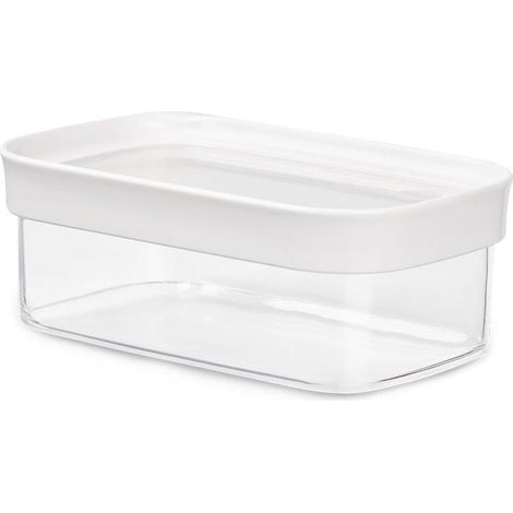 EMSA Optima Rectangular Contenedor 0,45 L Transparente, Blanco 1 pieza(s)