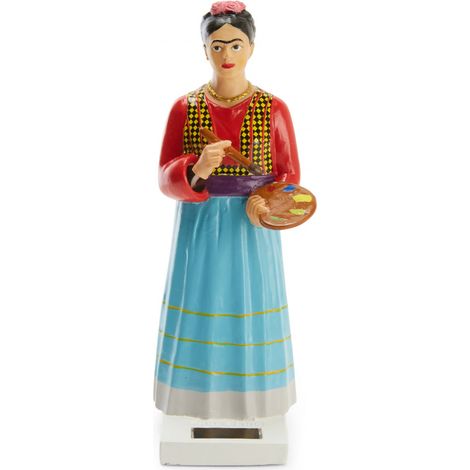 Figurine solaire Frida kahlo Kikkerland Multicolore (1/5)