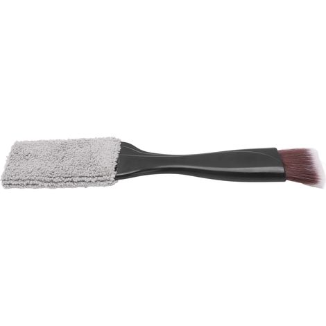 Brosse double tête pour frettes de guitare, outil de nettoyage et d'entretien des cordes (1/5)