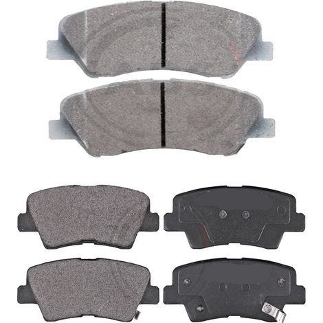 KIT PASTIGLIE FRENO ANTERIORI E POSTERIORI compatibile con HYUNDAI ix35 (LM,EL,ELH) / PASTIGLIE FRENANTI AUTO OEM FDB4194,FDB4235 / SOSTITUZIONE DIRETTA / BASSA POLVERE / SILENZIOSO