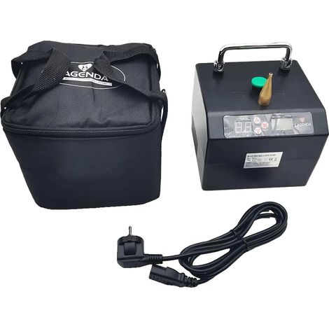 Gonfleur de Ballons Électrique, Compatibilité Polyvalente, Gonflage Rapide, noir, 1 pcs (1/2)