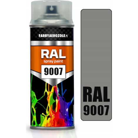 Vernice spray acrilica RAL 9007 grigio alluminio (1/2)