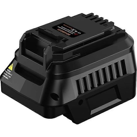 Un adaptateur de batterie compatible avec les batteries au lithium 40V, qui peut être converti pour une utilisation avec des outils électriques sans fil 20V. (1/5)