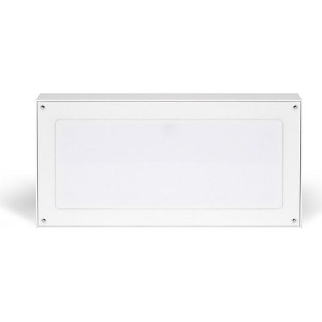 Trade Shop - 18W SLIM LED WANDLEUCHTE RECHTECKIG NATÜRLICHES LICHT KALT WARM XC-9043 -
