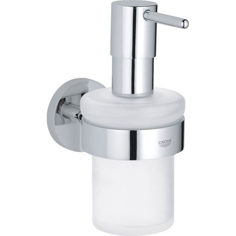 Grohe Essentials - Dispensador de jabón líquido con soporte, cromo 40448001 (1/5)