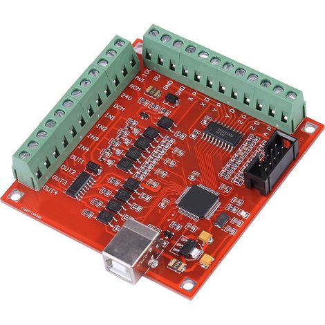 MACH3 100kHz USB-Bewegungssteuerungsplatine für CNC-Stickerei, Breakout-Board-Schnittstellenmodul (1/5)