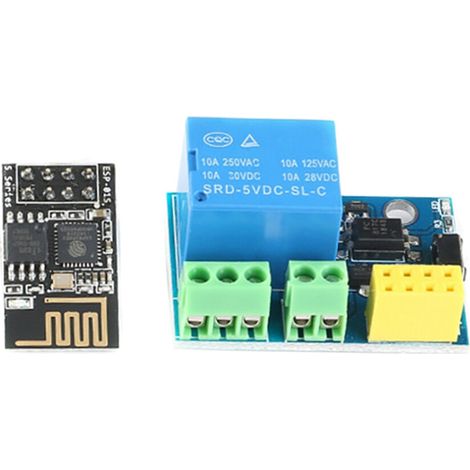 Modulo relè ESP8266 ESP-01S Presa WiFi intelligente Modulo WiFi wireless ESP-01S