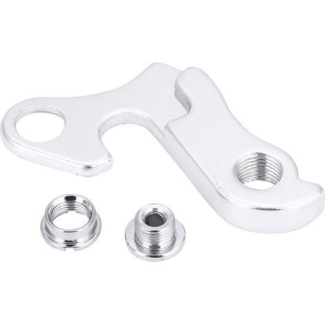 Support de Lampe Vélo de Montagne avec Fixation Rapide et Pic pour Moyeu Argenté (1/5)