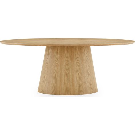 Table à manger 6 personnes AURA Chêne (1/4)