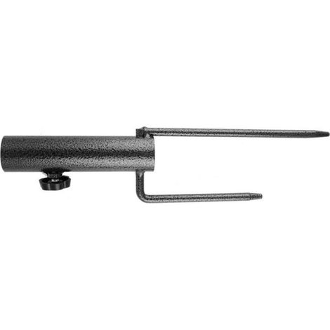 Ancre de parasol, support de parasol de plage, support à vis pour utilisation en extérieur, avec base en acier inoxydable, convient (1/4)