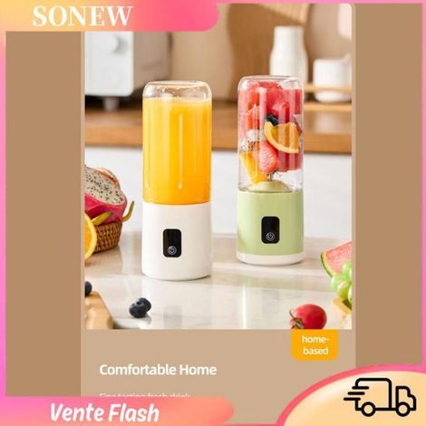 Mixeur Portable - 500 ml - Batterie Li-ion 1500 mAh - USB Type-C - Pour Smoothies Et Jus - 1 Pièce (1/5)