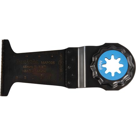 Makita B-66363 Lama Affondamento Starlock Plus 45x50mm 23TPI TC/HM Metallo