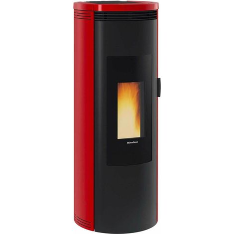 La Nordica Amika stufa Libera installazione Pellet Nero, Bianco (1/4)