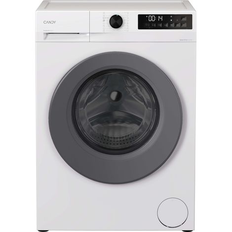 Candy ProWash 300, Lavasciuga Slim 8+5 KG, 10% più efficente della classe A, 1400 giri, Bianco, Inverter, Fresh Vapor, GWD 485SG6-S