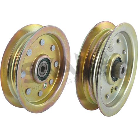 Polea de ranura plana ajustable Cub Cadet - Husqvarna para modelos Z-force con carters de corte de 44 o 50 pulgadas. Reemplaza Ori