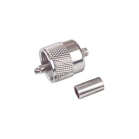 "UHF" macho per la crimpatura del cavo RG-213/U Electro DH 19.900/213 8430552072880