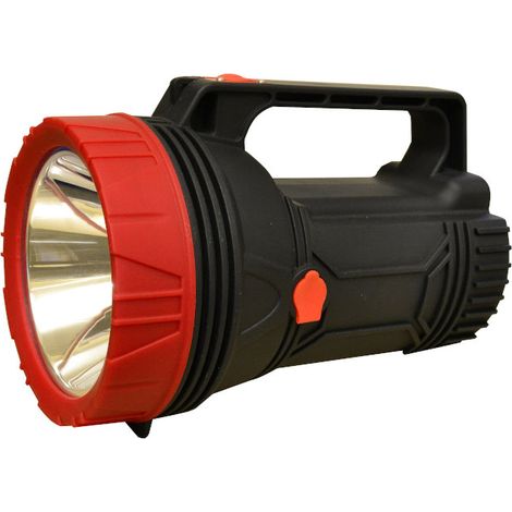Lampe torche LED Explorer 10W – Autonomie 15h – 4 niveaux d'éclairage – Charge USB – Double faisceau – Hotline (1/4)