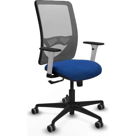 Silla de oficina piqueras y crespo Zulema blanco respaldo fijo (1/2)