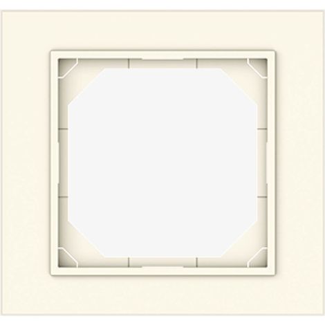 Plaque de finition vilma-electric r01 qr1000 plastique ivoire 8.5 cm