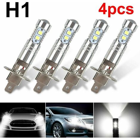 H1 LED-Scheinwerferlampe 6000k Fern- und Abblendlicht 100W Fernlicht (1/4)