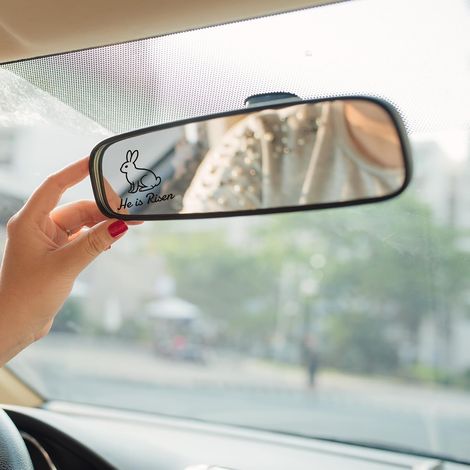10pcs Autocollants pour Rétroviseur de Voiture, Autocollant Rétroviseur Voiture Accessoires pour Conducteurs Hommes et Femmes (1/5)