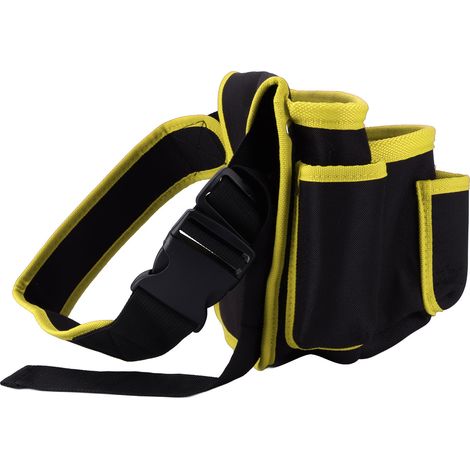 Multifunktions-Werkzeuggürteltasche mit mehreren Fächern und gelben Taschen (1/5)