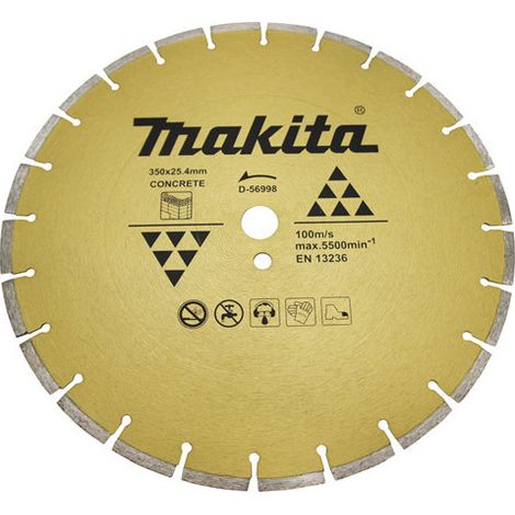 Disque à tronçonner diamanté Makita D-56998 350 mm