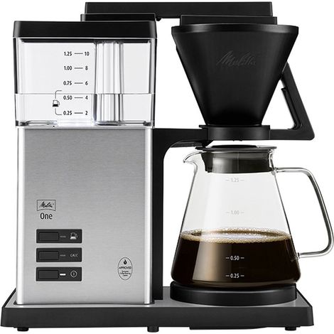 Melitta One 1031-01 cafetera plateada 10 tazas