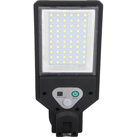 Lampe solaire grand angle 360° pour une surface de 74 m² (800 pieds carrés), télécommande, lumière solaire blanche (1/5)
