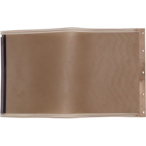 Battant de porte pour chiens en TPU résistant aux chocs – remplacement pour portes en aluminium ou en plastique, dimensions : L 25,6 × 42,5 cm (10,1 × 16,7 po) (1/5)